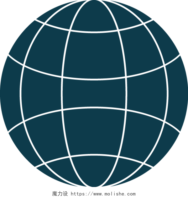 矢量PPT创意设计地球图标